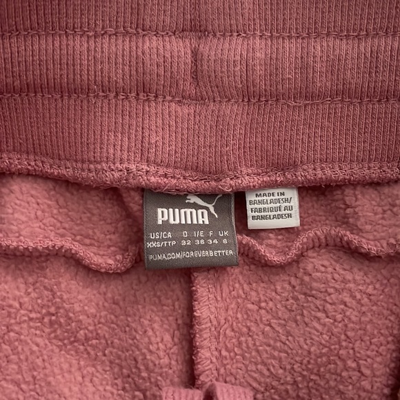 Puma women’s pink sweatpants size xxs - Picture 4 of 4